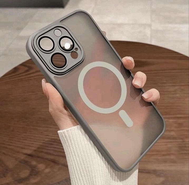 Etui iPhone 16 Pro Clear Case MagSafe szkło w zestawie