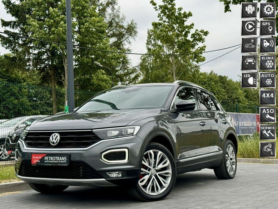 Volkswagen T-Roc 2.0 TDI / 150KM 4MOTION FULL LED Wirtual Cockpit Nawigacja Panorama