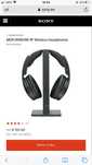 Auscultadores sem fios Sony wireless(25h autonomia)