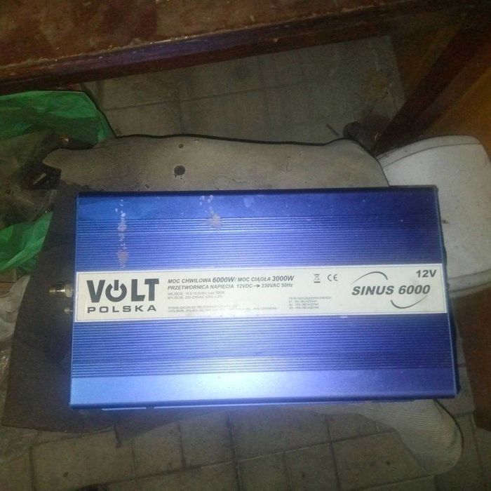 ИНВЕРТОР VOLT POLSKA 6000W — Настоящее польское качество! 12V → 220V