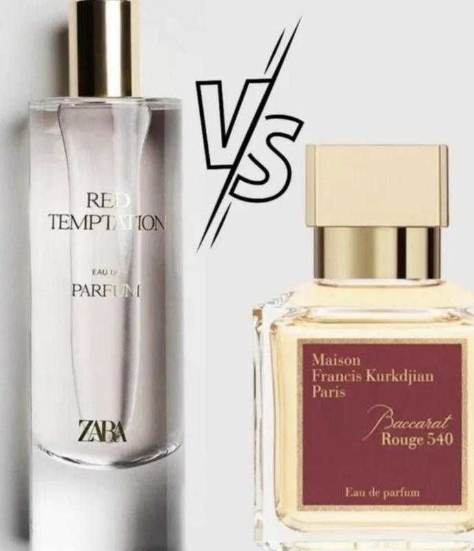 Парфум Red Temptation  10мл 30мл 80ml ZARA