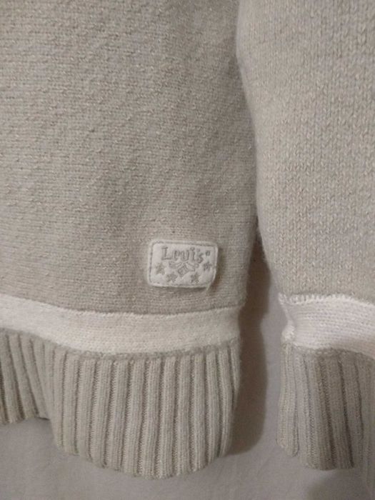 Мужской шерстяной трикотажный кардиган бренда LEVIS размер XS