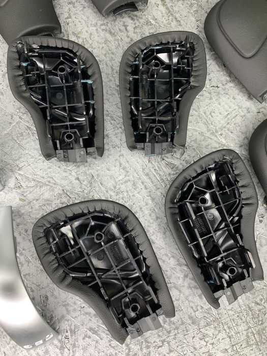 Накладки ручка акпп Фольцваген ДСГ Айсін Шкіра нікель