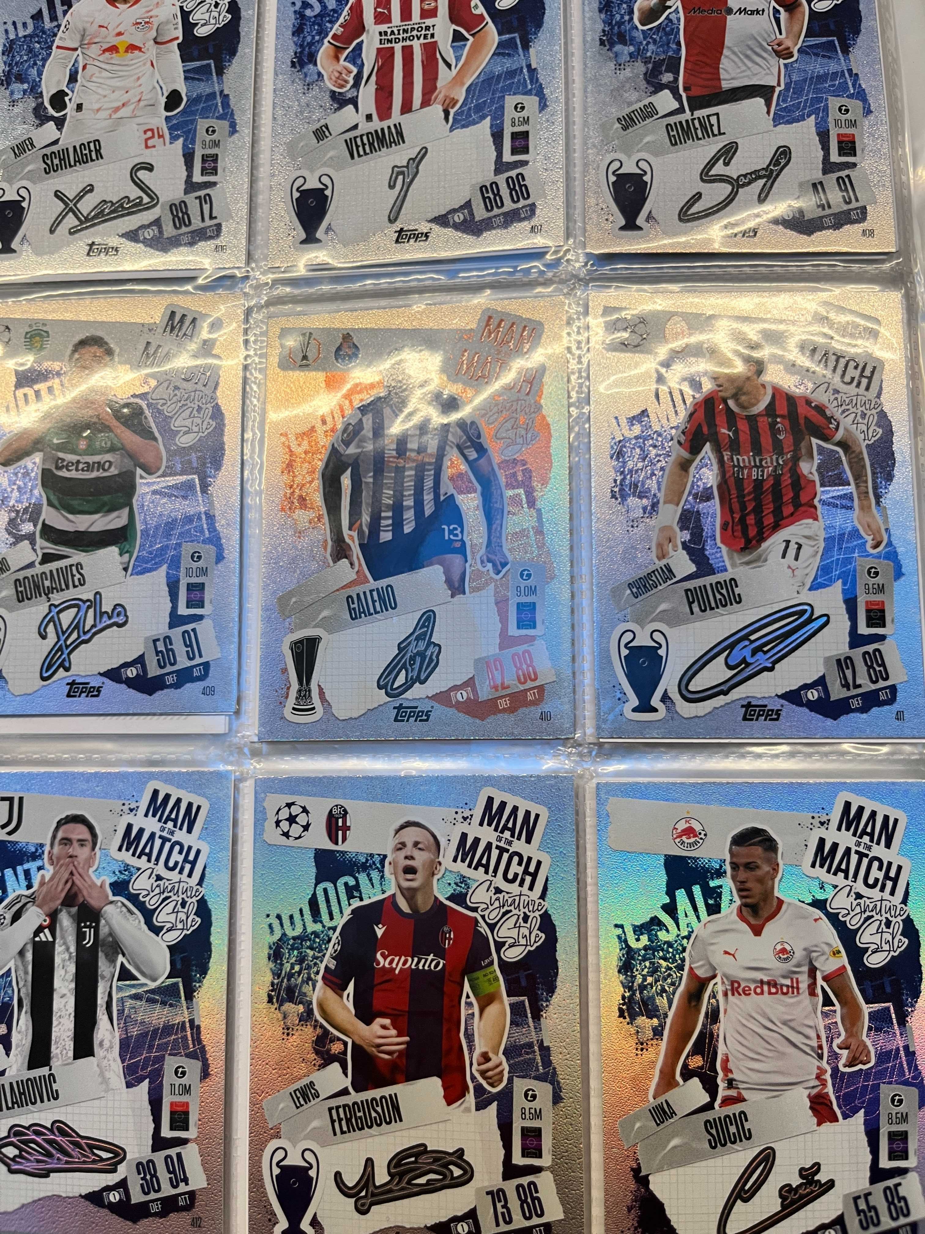 Match Attax 24/25 Man of the match Signatura Style