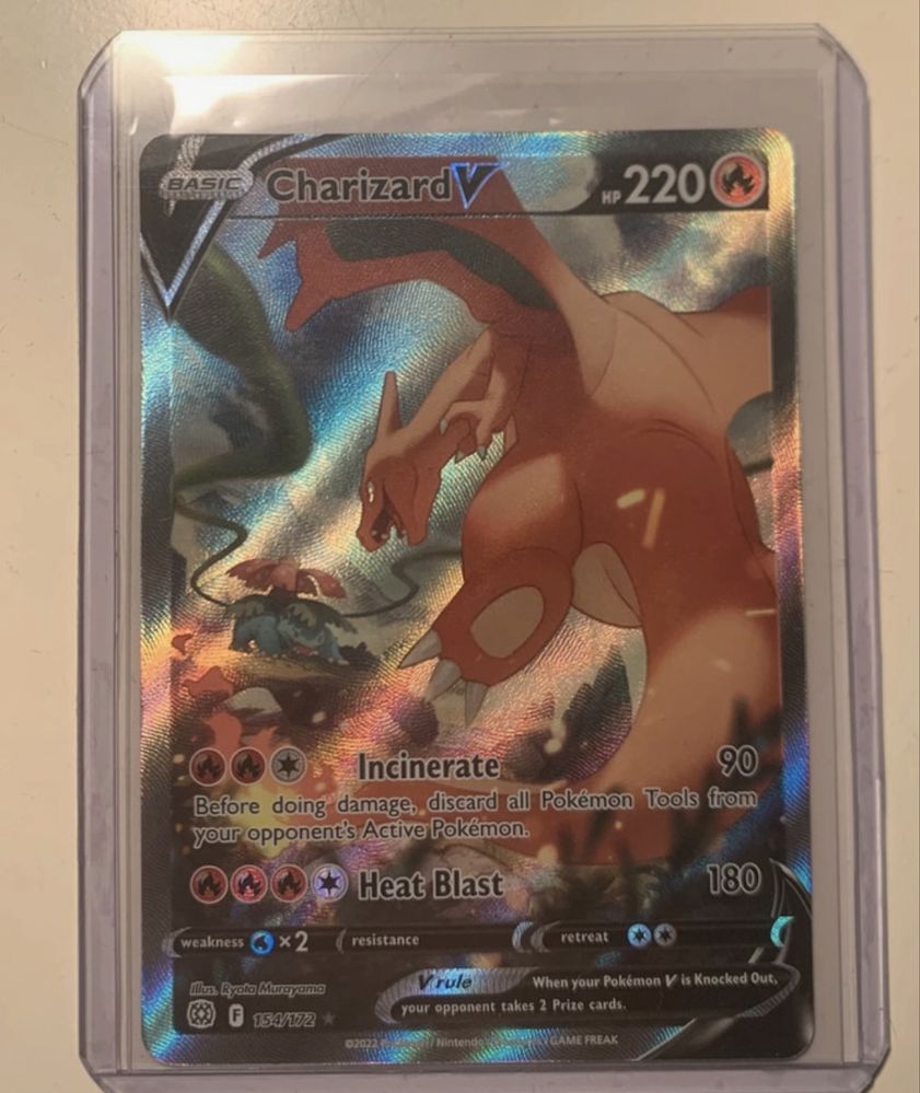 Pokemon Charizard V (cartas)