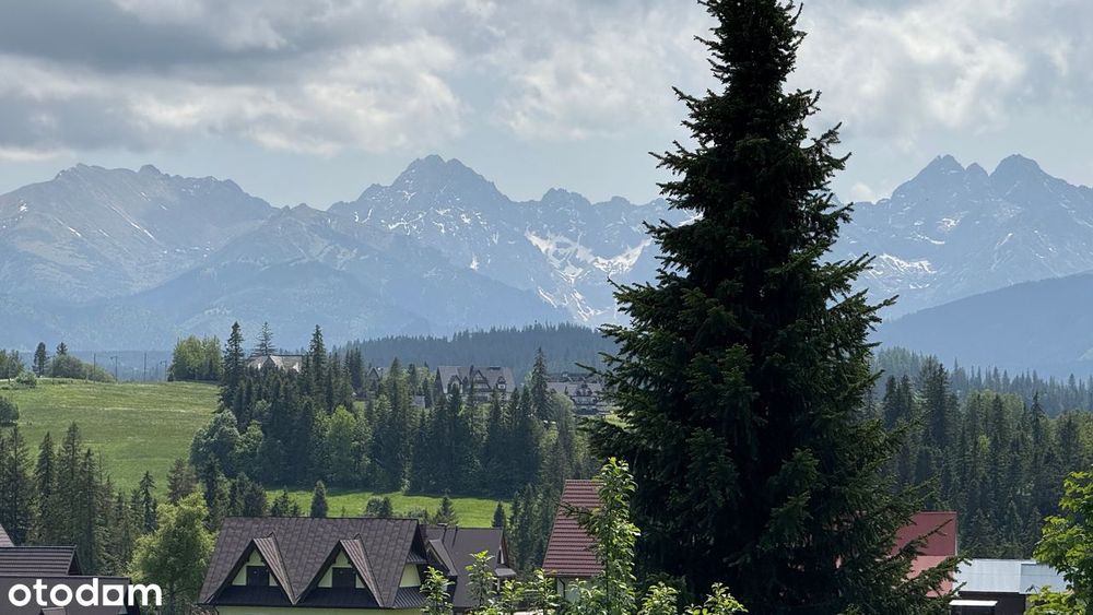 Bukowina-Groń,piękna działka 86 arów z budową domu,z widokiem na Tatry