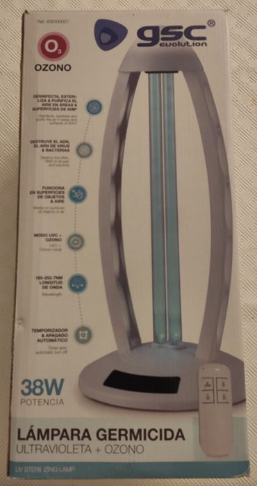 Purificador de Ar UV-C + Ozono