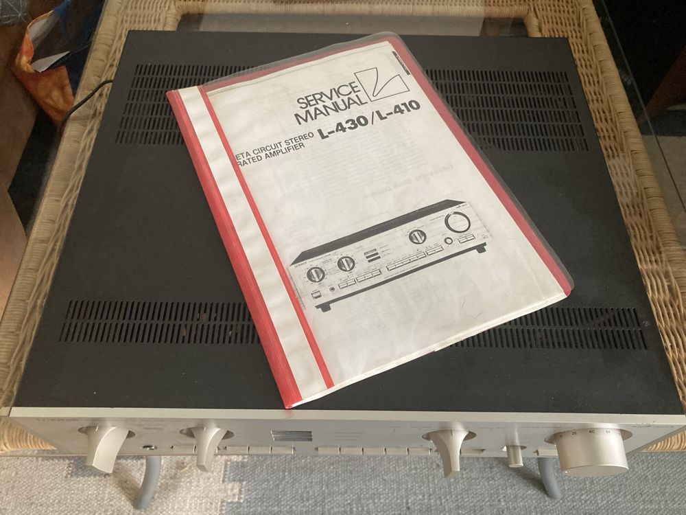 Luxman l430 wzmacniacz po serwisie