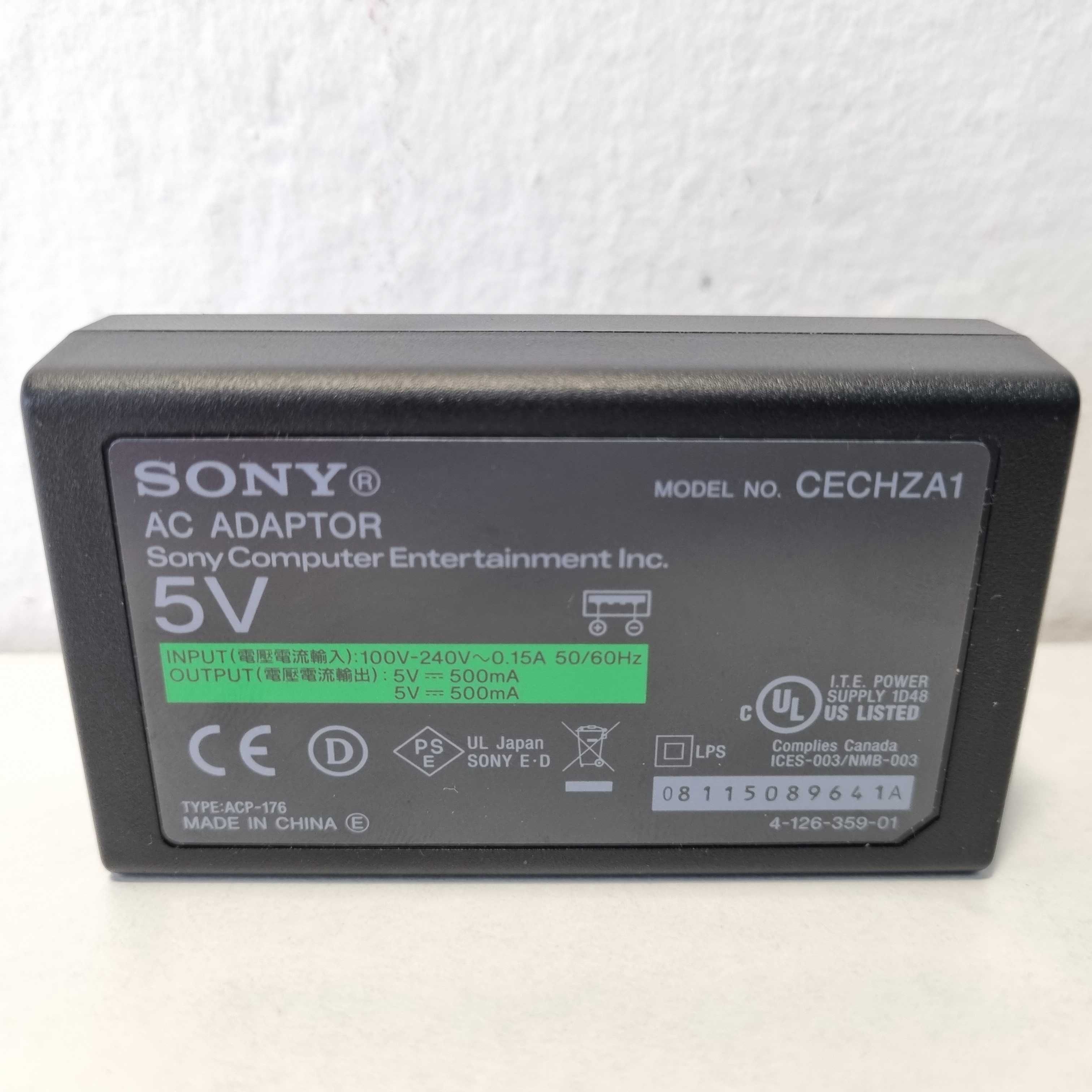 Oryginalny zasilacz Sony CECHZA1 do padów PS3, PS Move i konsoli PSP