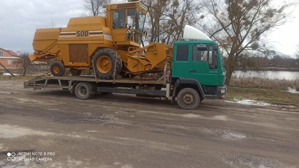 Послуги евакуатора, перевезення спецтехніки