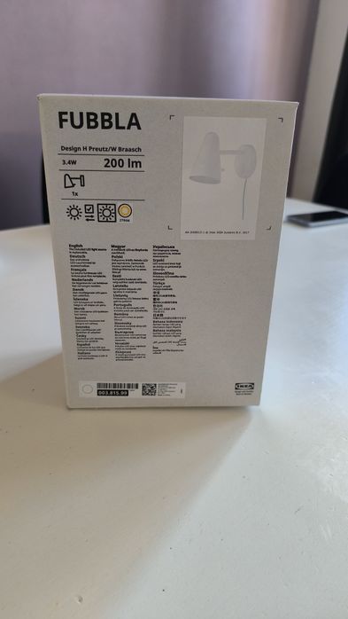 NOWA lampka Fubbla, IKEA