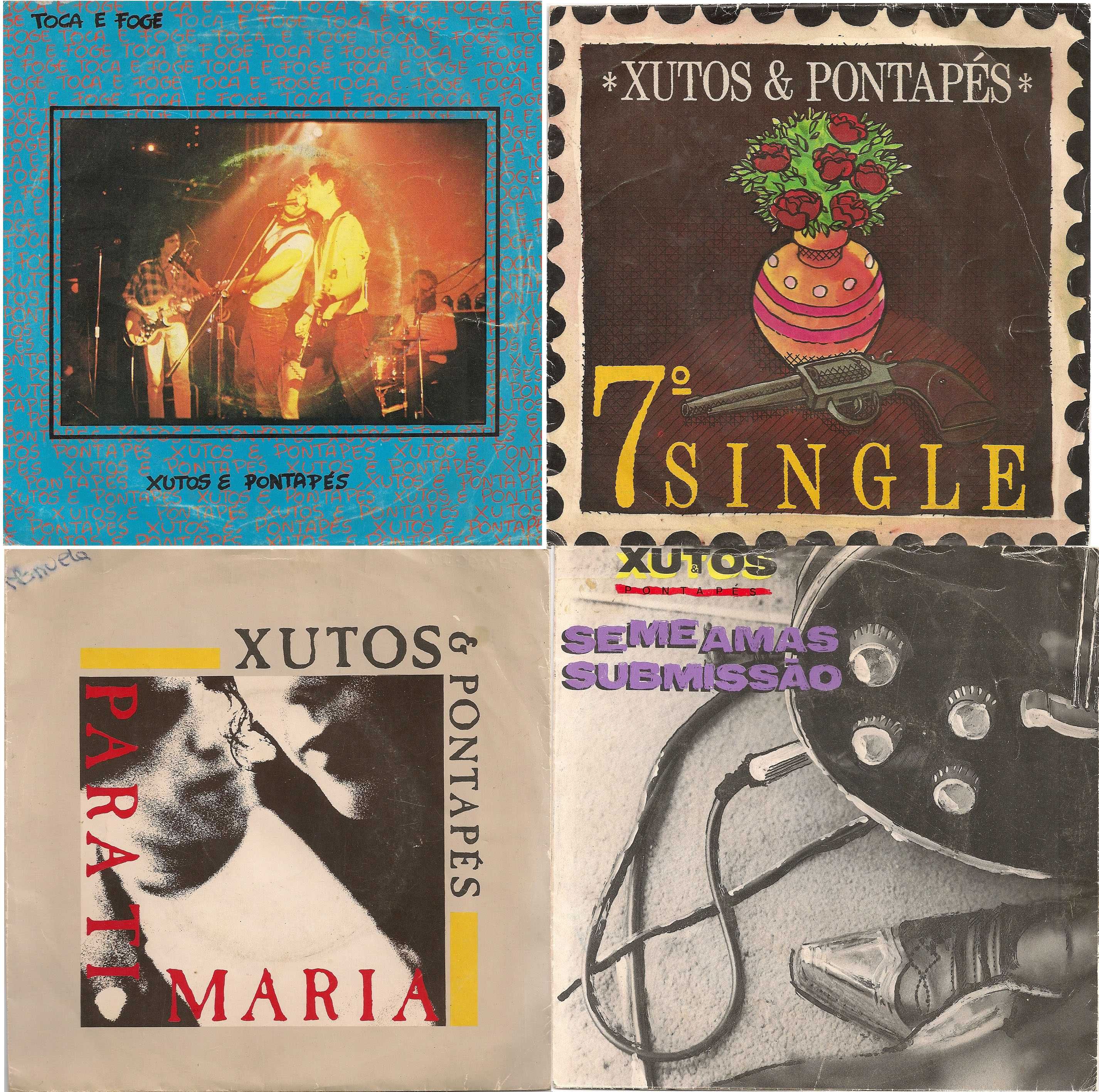Xutos & Pontapés Bilhetes CD Promo Convites CD Singles