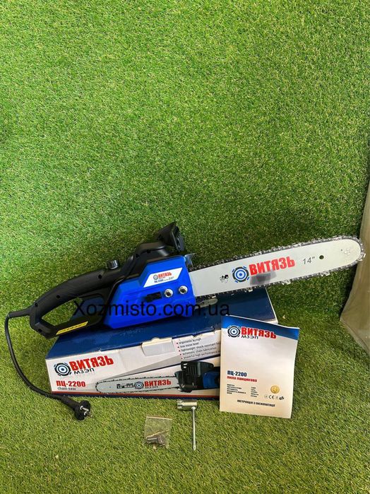 Пила цепная электрическая 2200 Вт Витязь ПЦ-2200