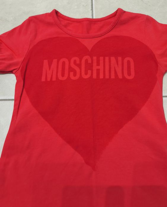 T-shirt Vermelha da Moschino