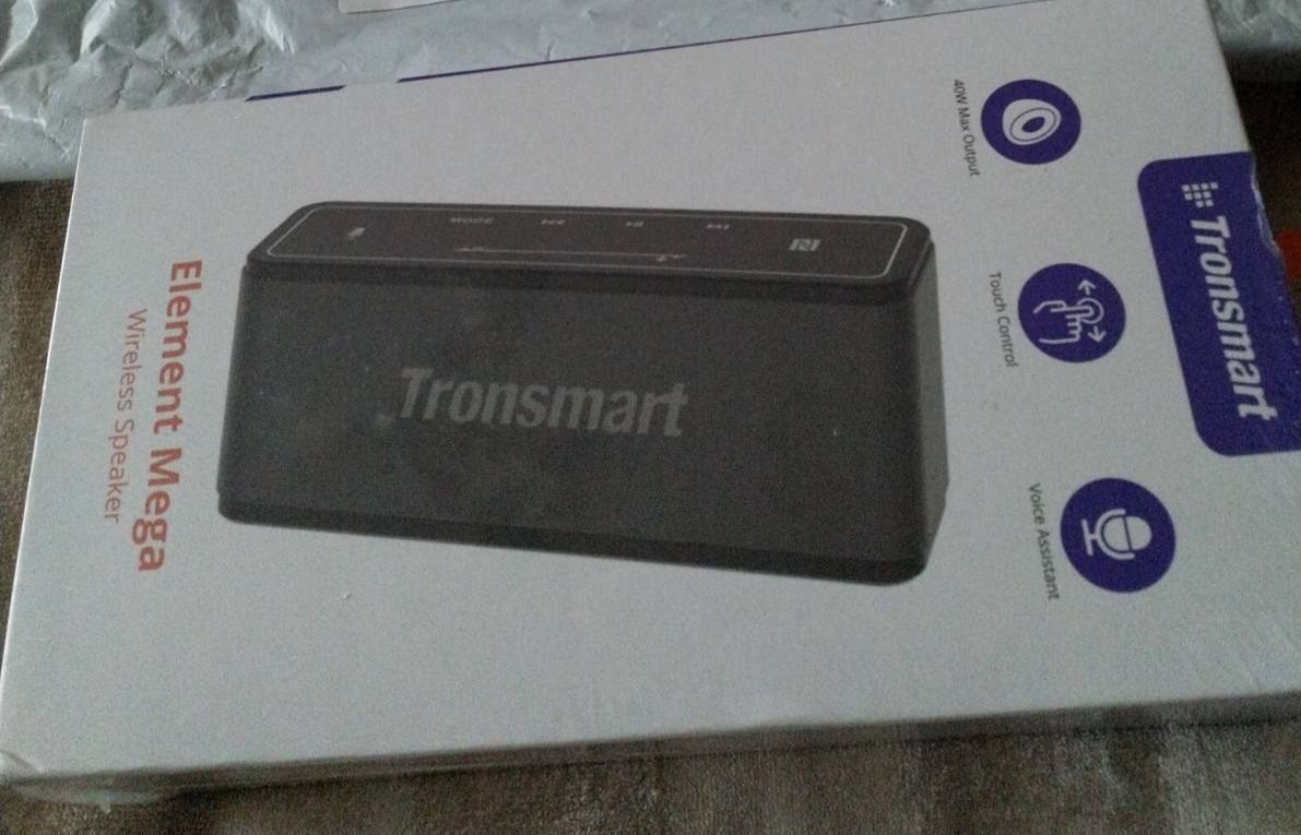 Tronsmart Mega 40Вт Bluetooth портативная колонка NFC