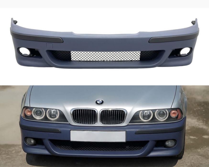Передний бампер БМВ Е39 М без парктроников BMW E39 M М пакет под птф