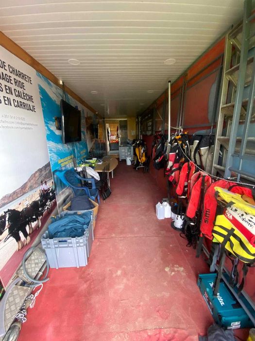 Semi reboque de Exposição