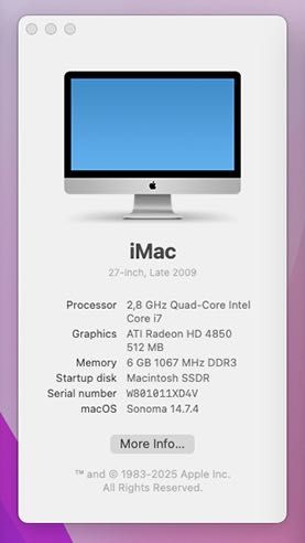 Vende-se iMac 27" (Finais de 2009) - Impecável!