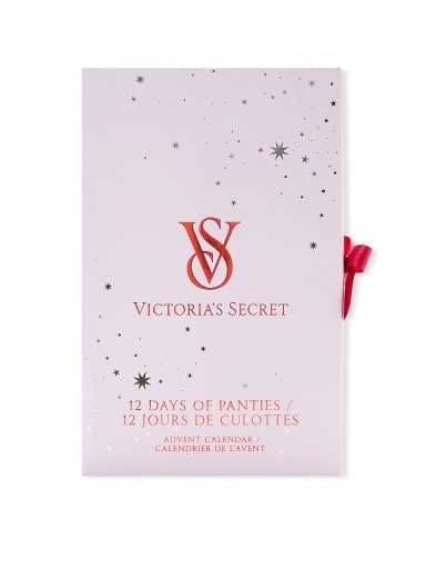 Victoria's secret advent kalendarz 12 majtek s, xl