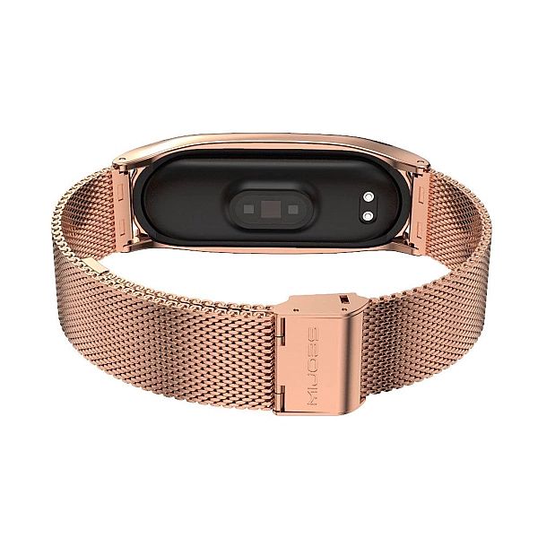 Tech-Protect Milaneseband Xiaomi Mi Smart Band 5 / 6 / 6 Nfc Rose Gold