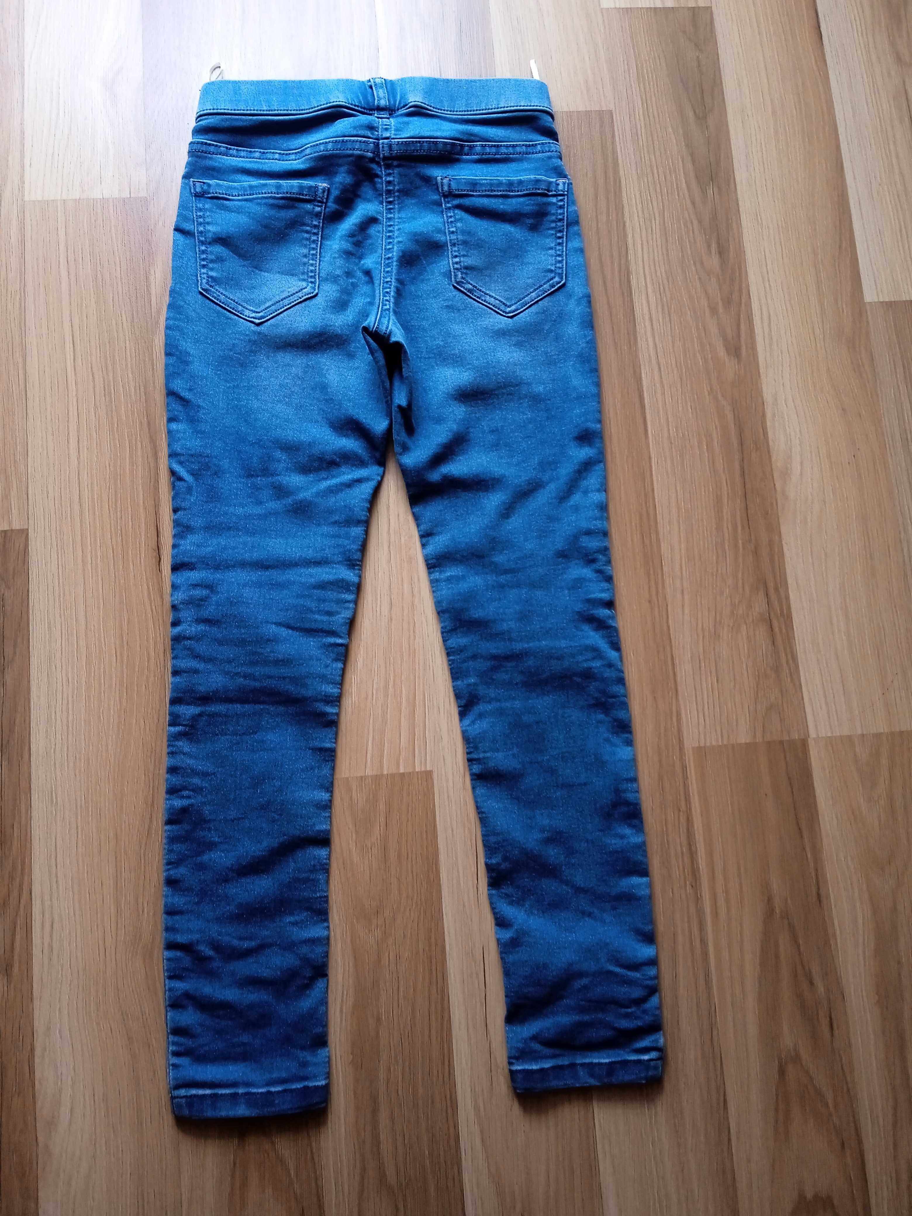 Spodnie jeans 140 C&A dziewczynka