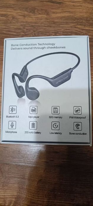 Бездротові Навушники (Мр3 плеер) X7, Relxhome, Waterproof-open ear, Ор
