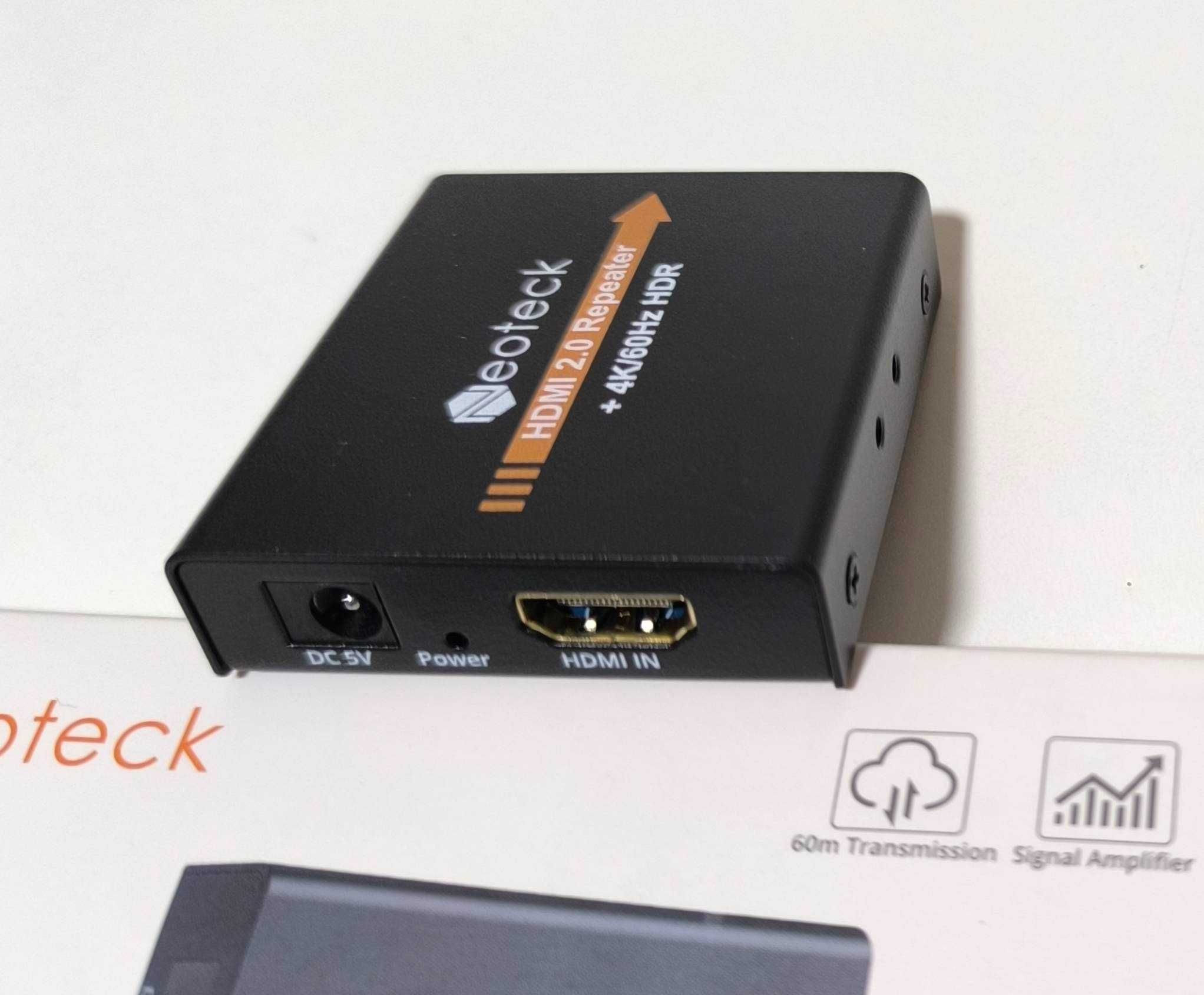 Розширювач сигналу HDMI Neoteck HDMI 2.0 Повторювач 4K до 60м