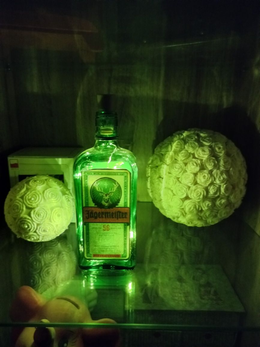 Lampka z butelki Jagermeister prezent