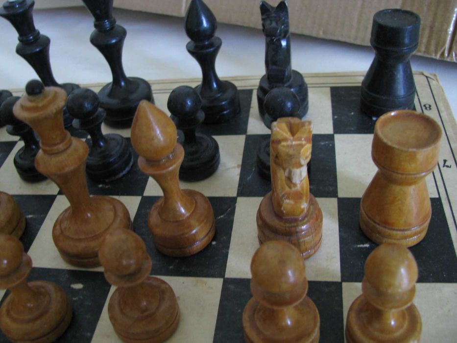шахматы деревянные и пластик для доукомплектовки