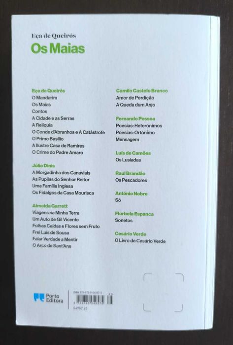 Livro: Os Maias - Novo