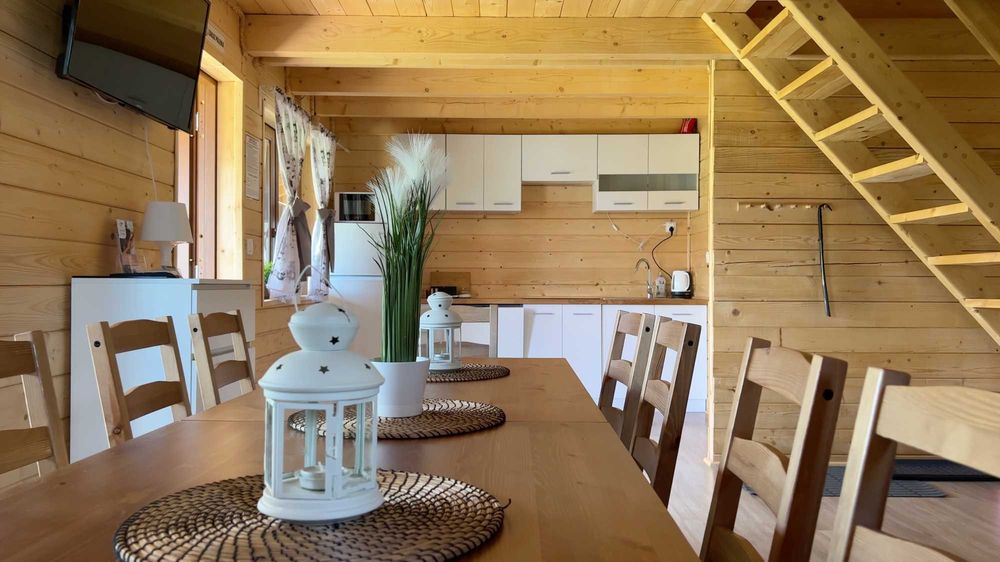 Domek drewniany 10 osobowy w Karpacz -Kowary, sauna, plac zabaw grill