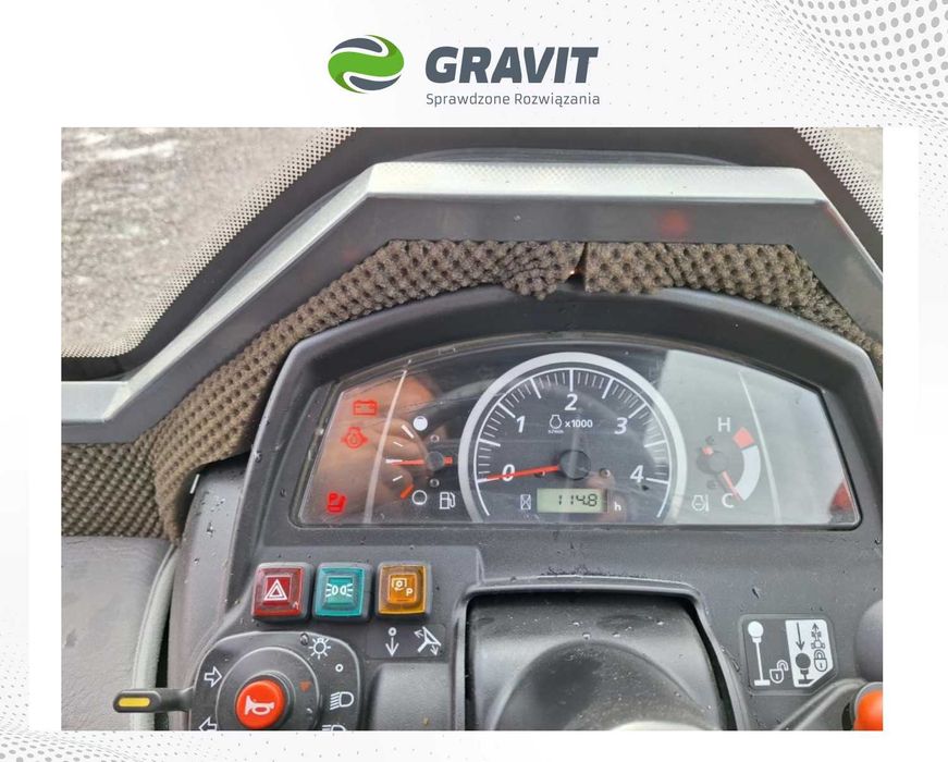 Ciągnik komunalny KUBOTA BX231CAB - od dealera, GWARANCJA, pług GRATIS