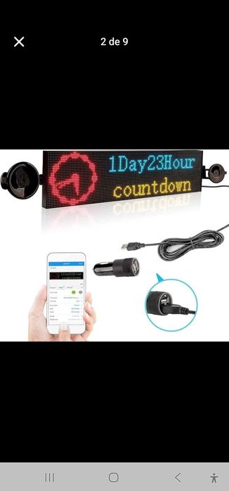 Placa de mensagens de rolagem automática do sinal do diodo emissor de