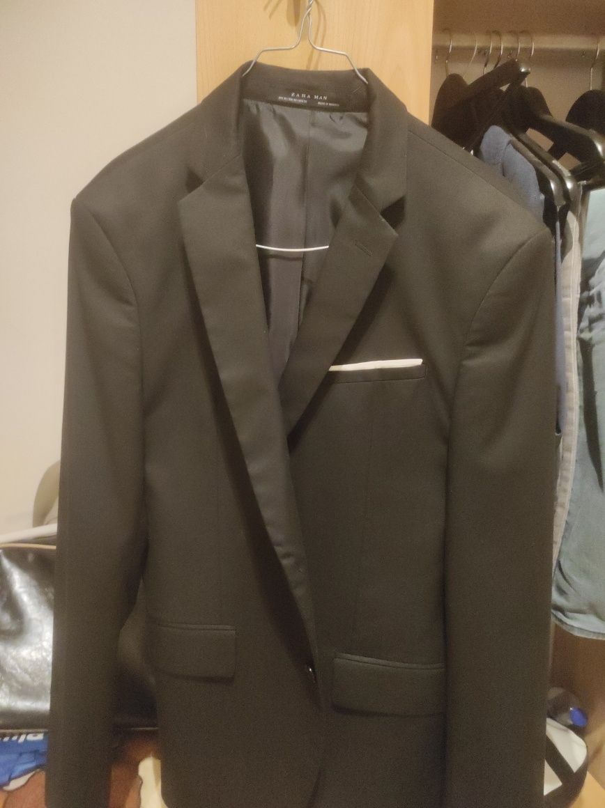 Blazer Fato Zara Man Preto M