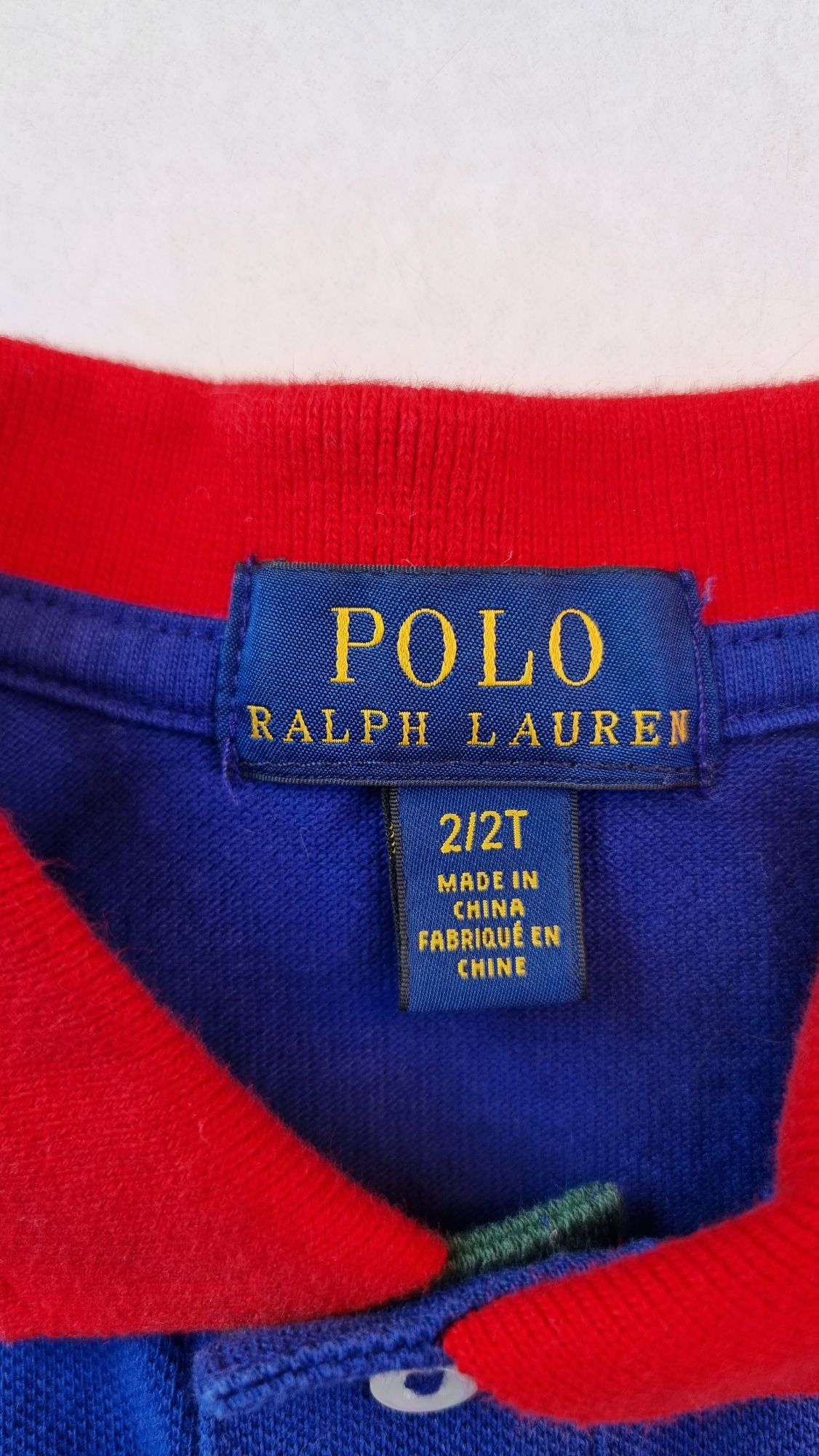 Футболка Polo Ralph Lauren 1-2 роки 18-24 місяці котонова
На 1-2 роки