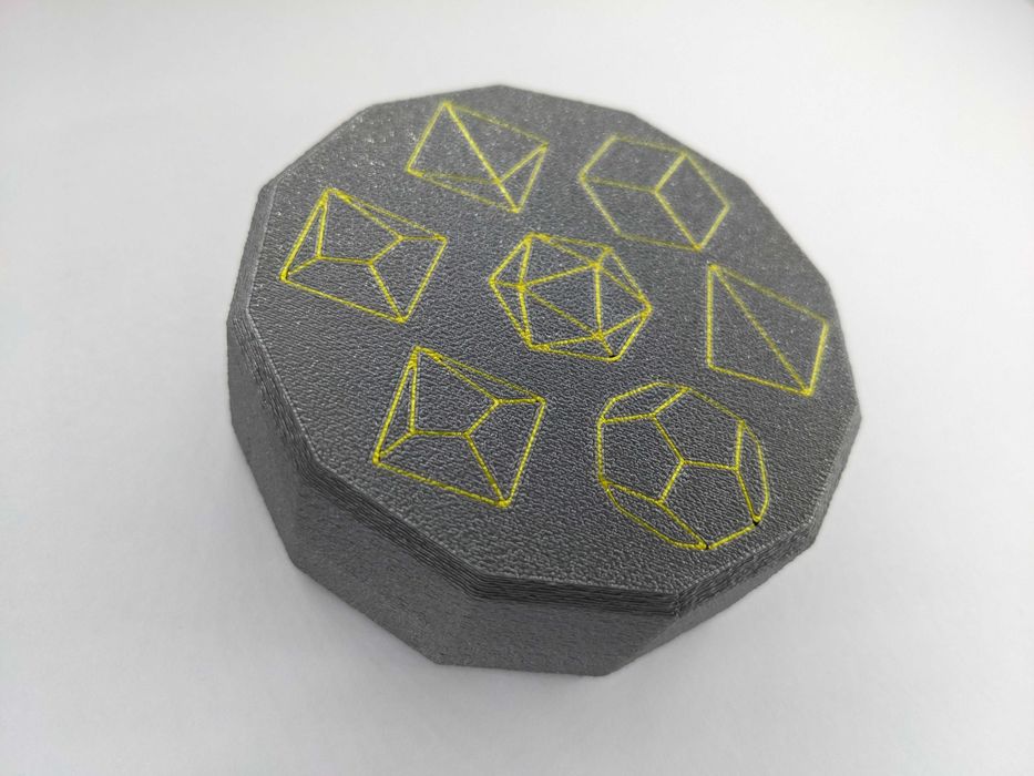 Органайзер, лоток, кейс для кубиків дайс гри в DnD