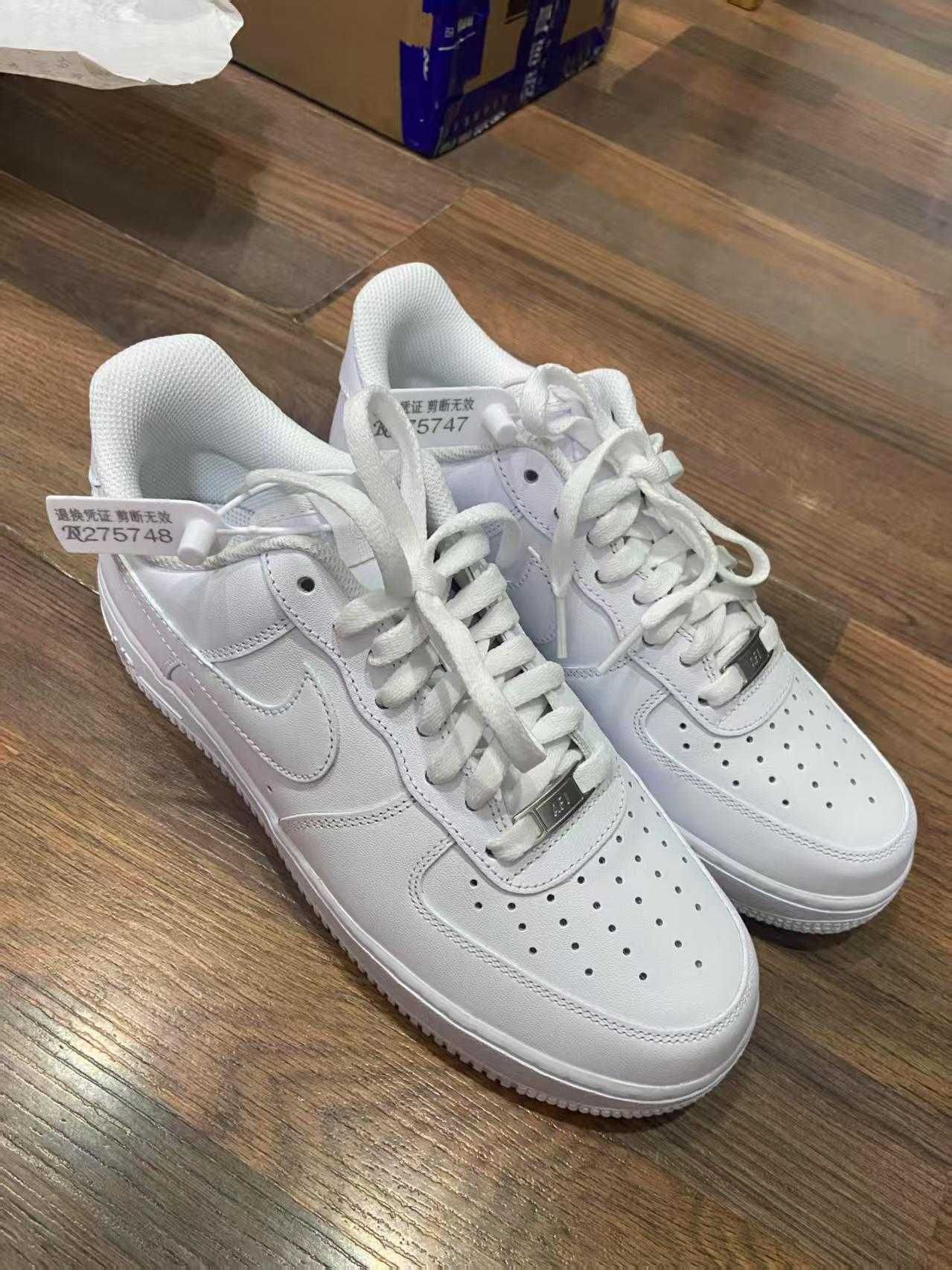 Nowy Nike Air Force 1 Low '07 White EU.41