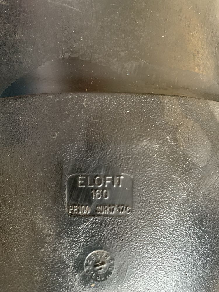 Mufa kolano złączki PE elektrooporowe doczołowe