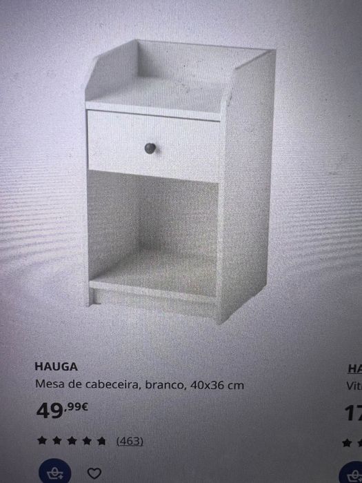 Mesa de cabeceira,  ikea