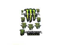 Naklejki Monster moto quad cross enduro pit bike na motocykl naklejka
