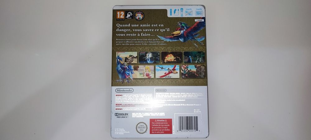 Vendo conjunto The Legend of Zelda Skyward Sword para Nintendo Wii!