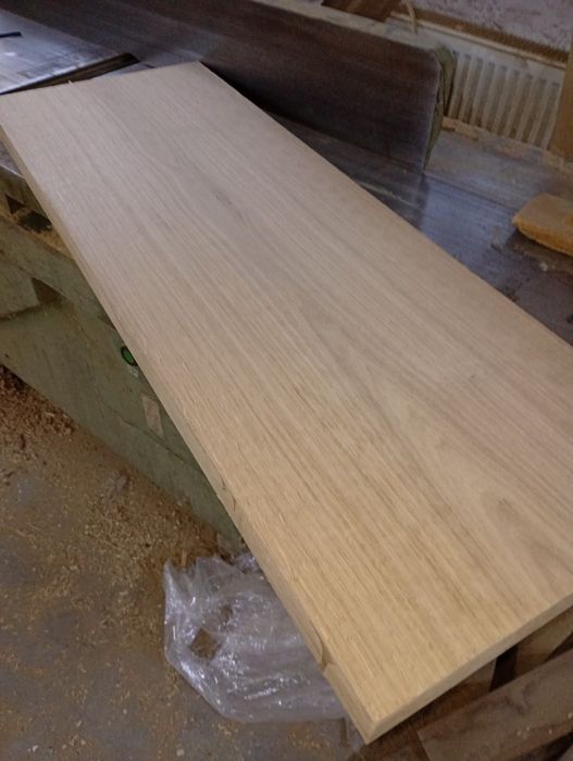 Schody dębowe szerokie