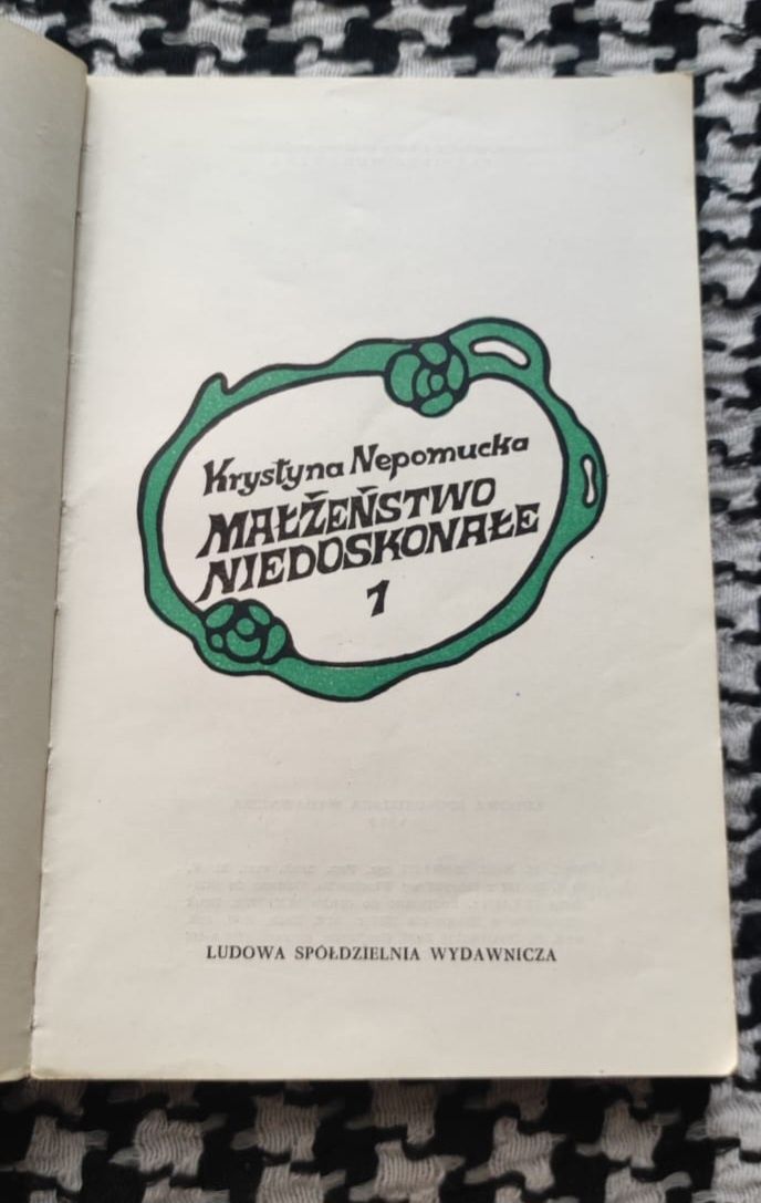 Krystyna Nepomucka - Małżeństwo niedoskonałe
