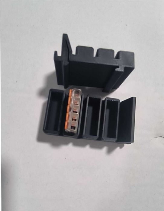 Suporte WAGO calha DIN