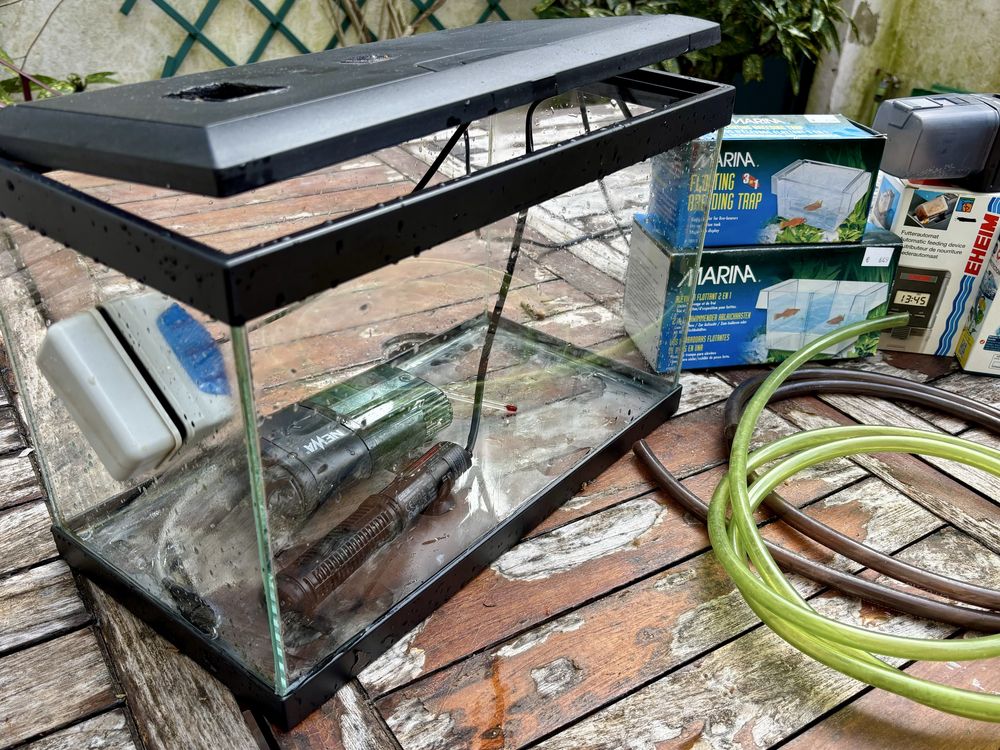 Aquário com equipamento completo