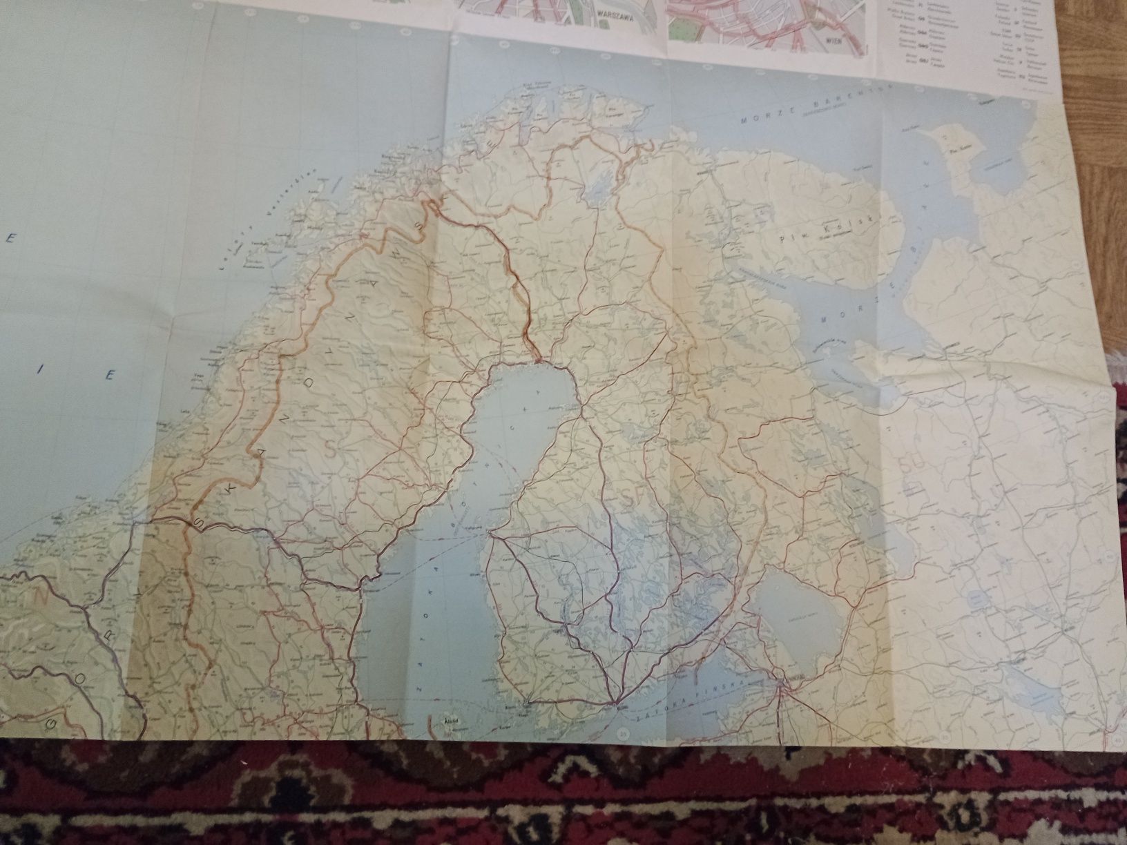 Mapa samochodowa Europy