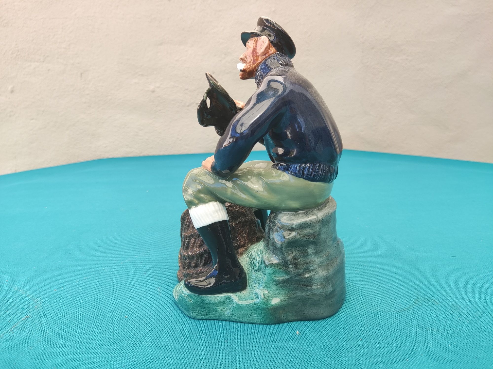 Royal Doulton "The Lobster Man" figura vintage (1963) arte Mary Nicoll