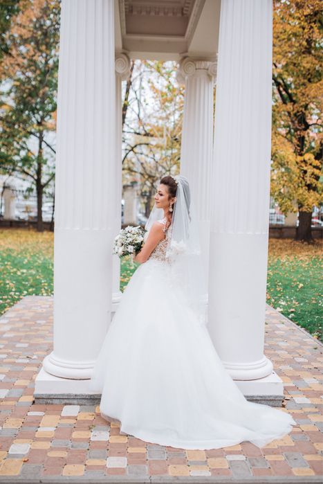 Весільна сукня А-силует S свадебное платье