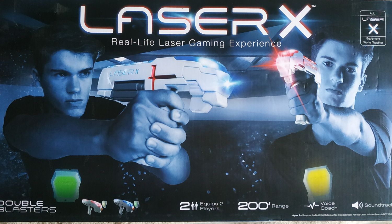 Пістолети лазерні дитячі laser X