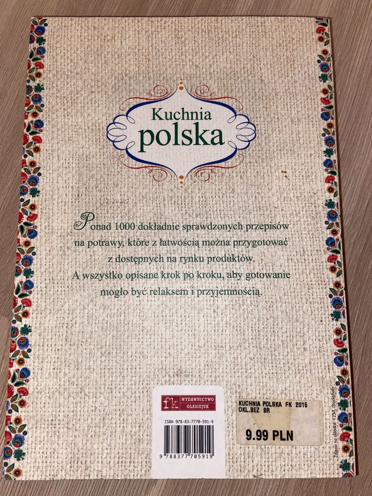 Książka „Kuchnia Polska”